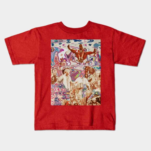 Moroccan Feast V5 Kids T-Shirt by walil designer